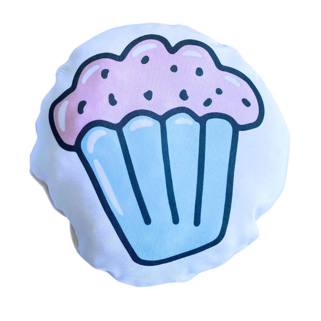 kit almofadas kids unicórnio cupcake