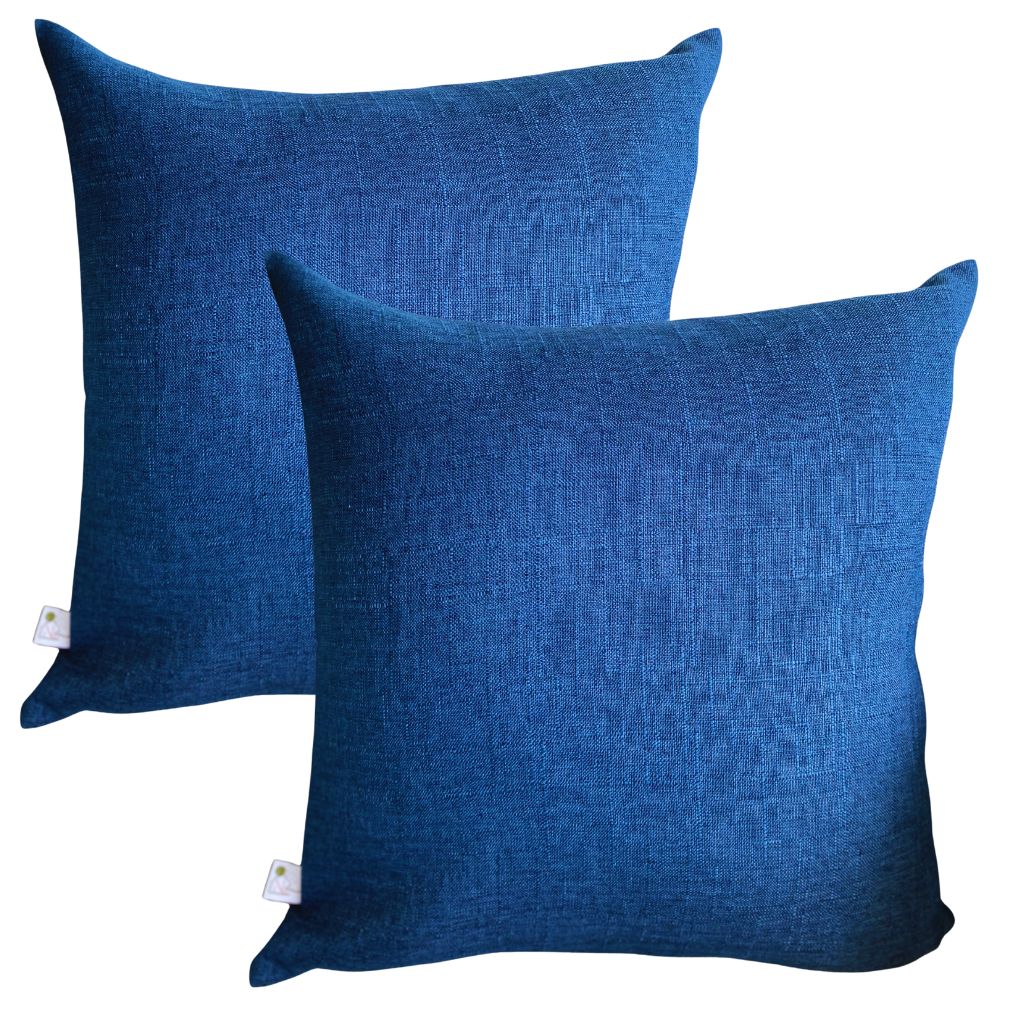 Capa de Almofada Linho Blue