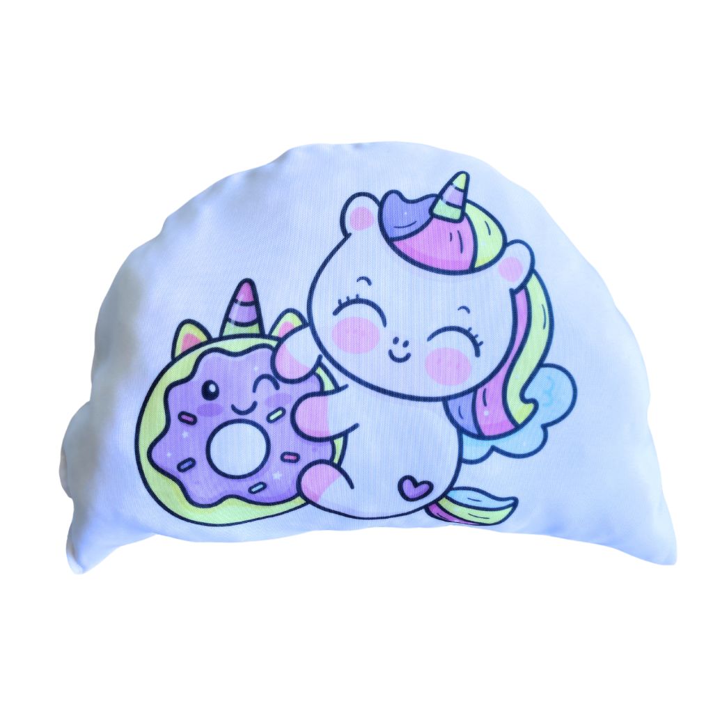 kit almofadas kids unicórnio cupcake
