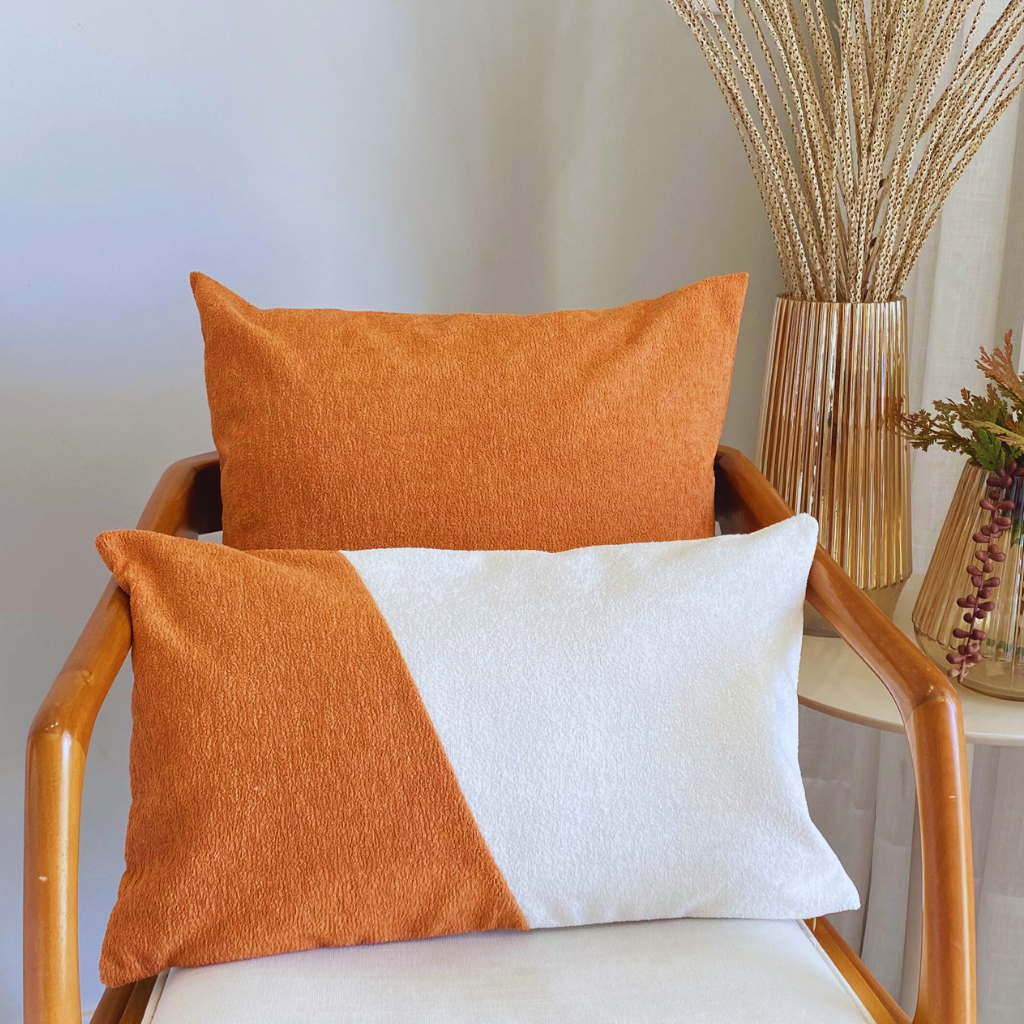 CAPA DE ALMOFADA BOUCLE DUO 30X50
