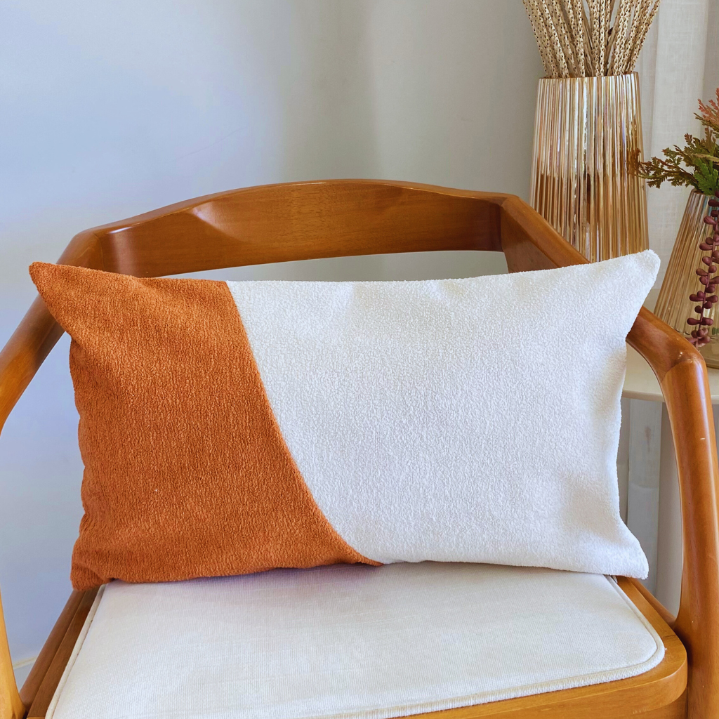 CAPA DE ALMOFADA BOUCLE DUO 30X50