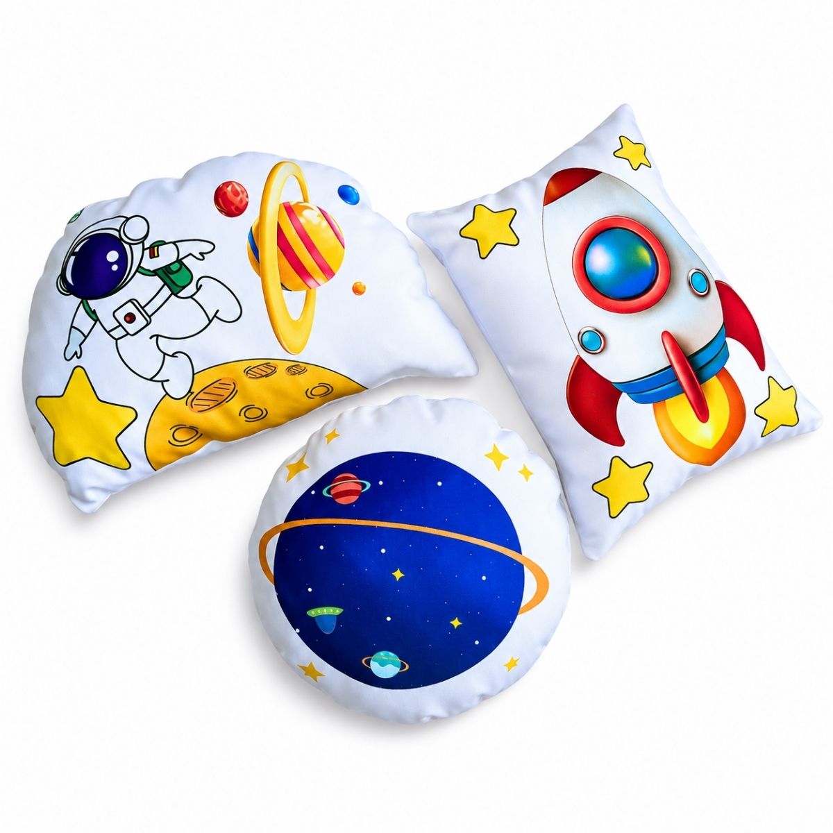 kit almofadas Decorativa Astronauta