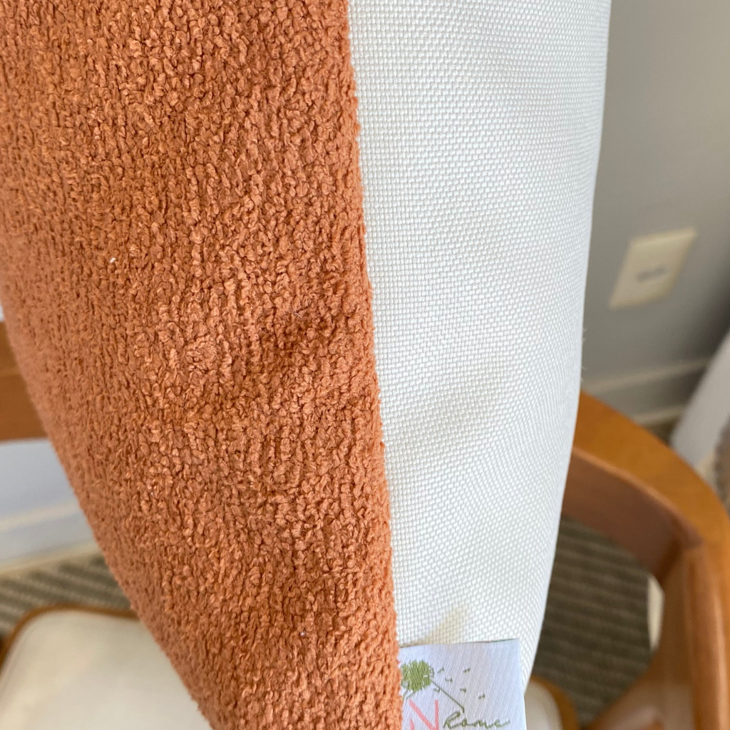CAPA DE ALMOFADA BOUCLE DUO 30X50