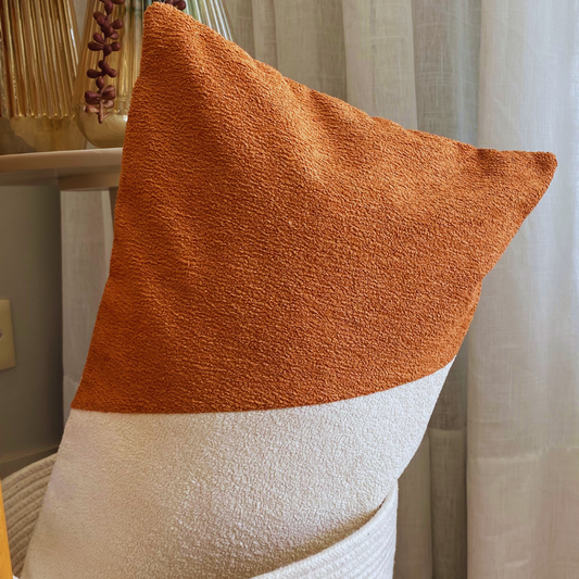 CAPA DE ALMOFADA BOUCLE DUO 30X50
