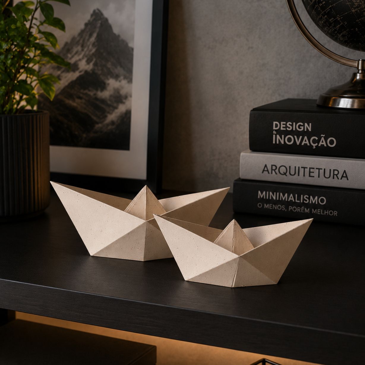 KIT BARCO ORIGAMI MINIMALISTA